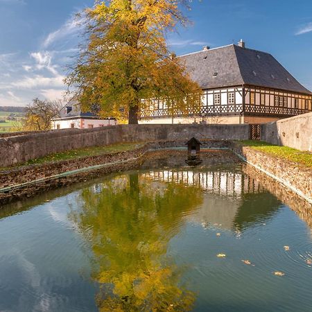 Ferienwohnung "Zum Schlosskeller" Wolkenstein Eksteriør bilde