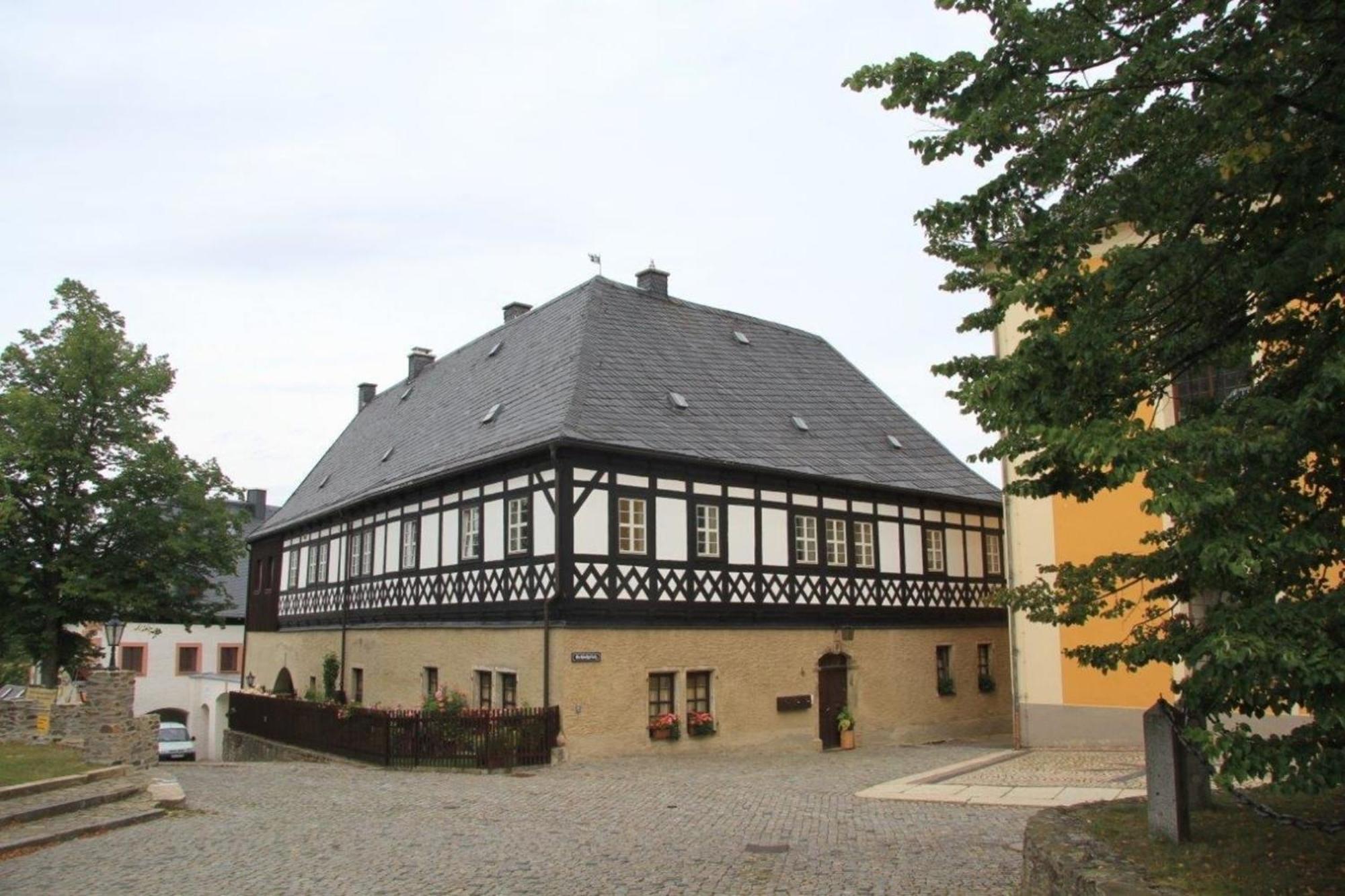 Ferienwohnung "Zum Schlosskeller" Wolkenstein Eksteriør bilde